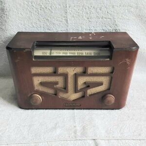 Antique Electrohome Home Radio Model CO(Q)SMIC Error Patent 1929-1947 Working!!